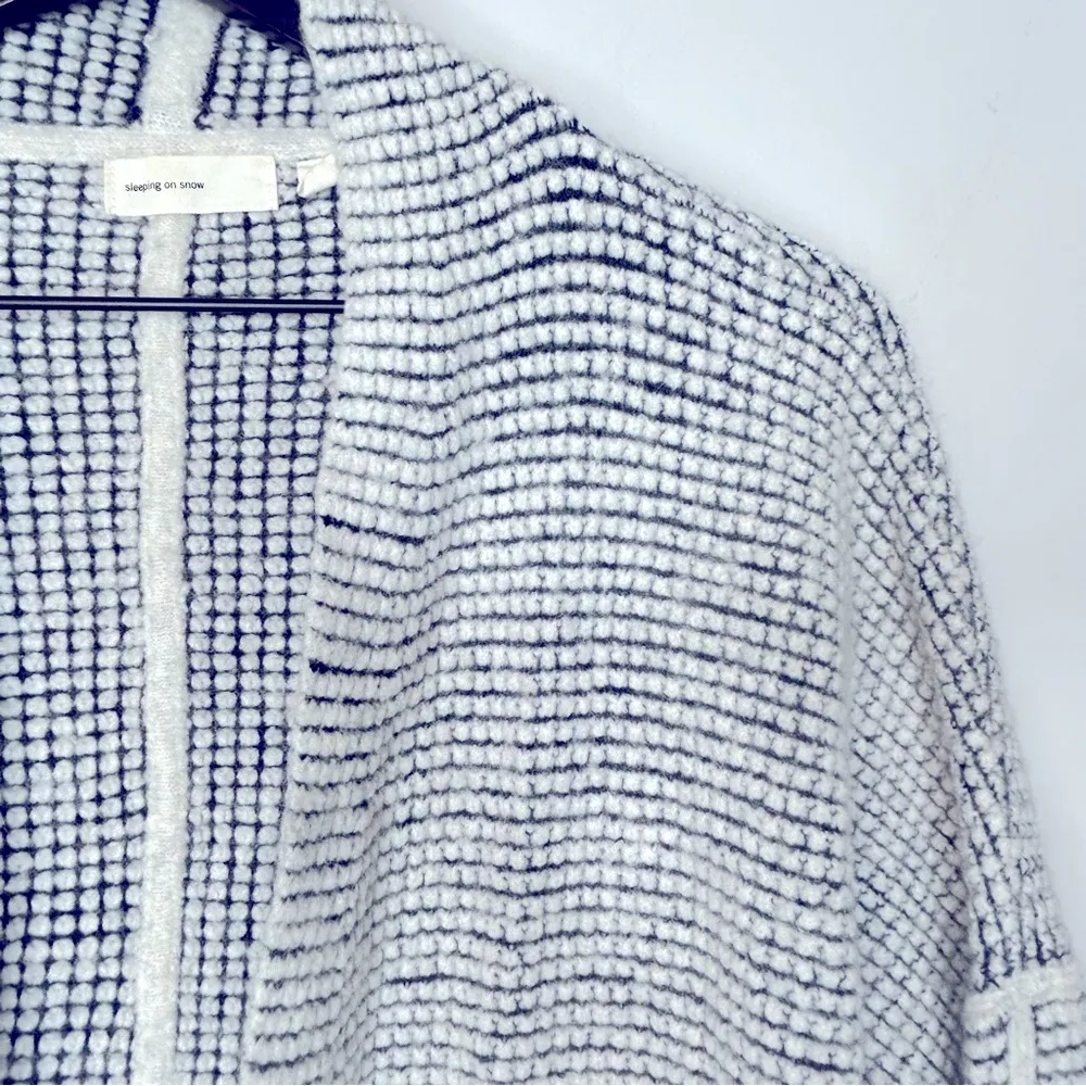 Anthropologie Sleeping on Snow Wool Alpaca Blend Open Cardigan Size XS/S - Image 4