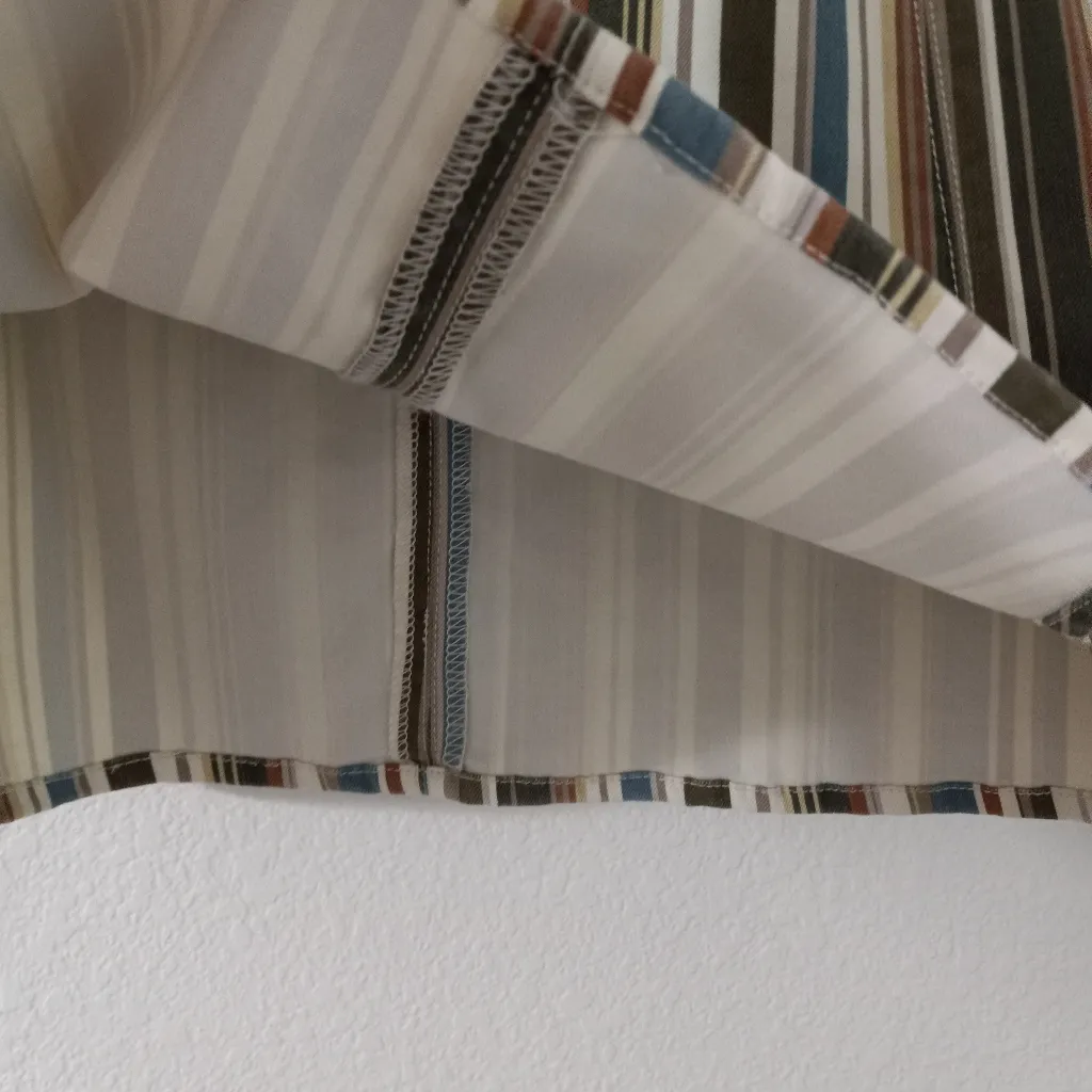 Jolt XL Y2K Striped Stretch Denim Pull-On Mini Skirt - Image 3