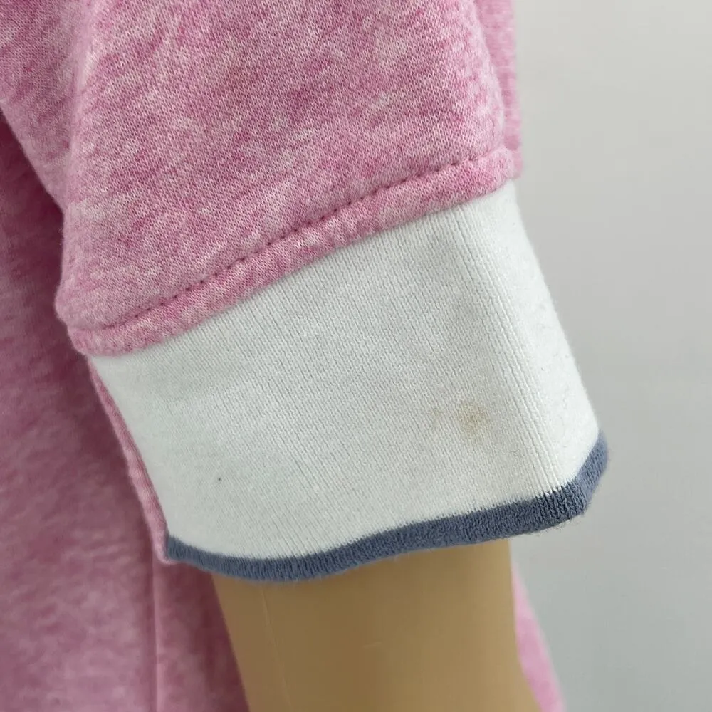 Nike XS Pink Short Sleeve Crop Baby Tee Sweatshirt Sweater - Image 7