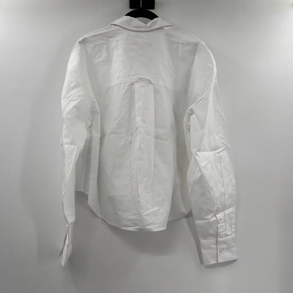 J.Crew Étienne cropped button-up shirt in cotton poplin - Image 6