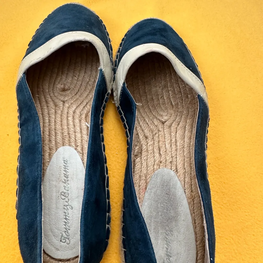 Tommy Bahama Navy and Cream Espadrilles - Image 5