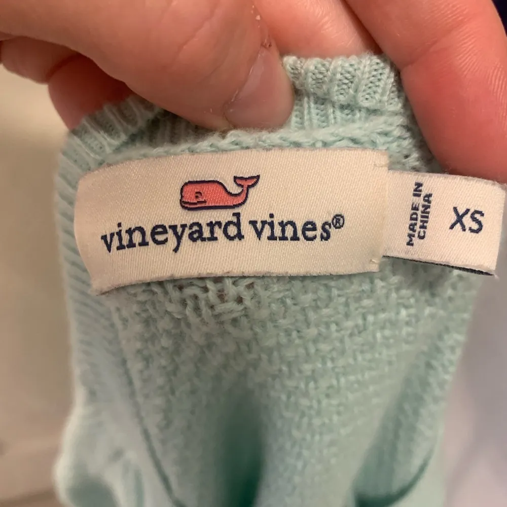 Vineyard Vines | minty green knit sweater - Image 3