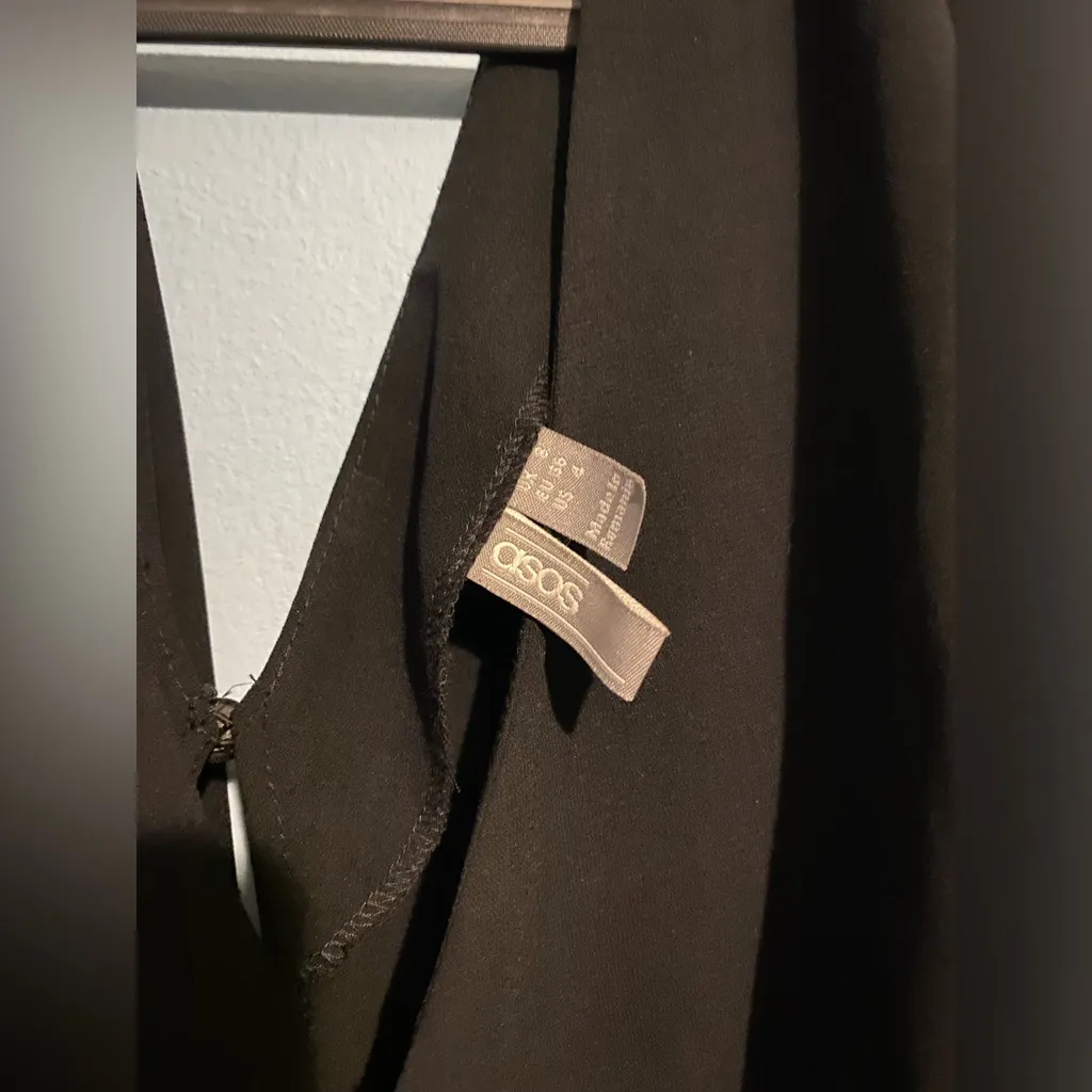 ASOS Black Long Sleeve Dress - Image 2