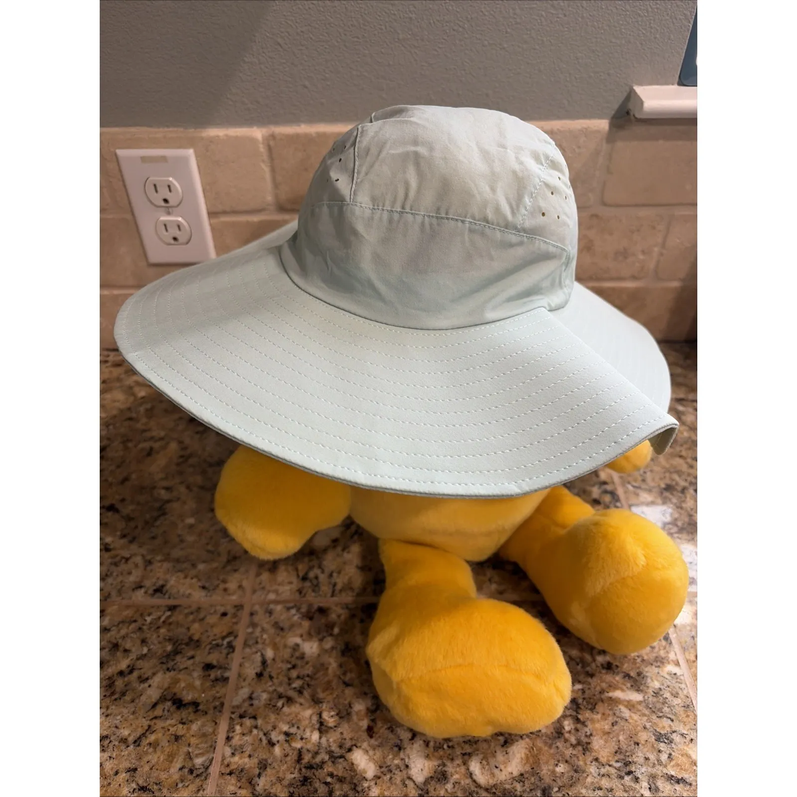 ORVIS Light Green Wide Brim Nylon Breathable Performance Sun Hat One Size Unisex - Image 2