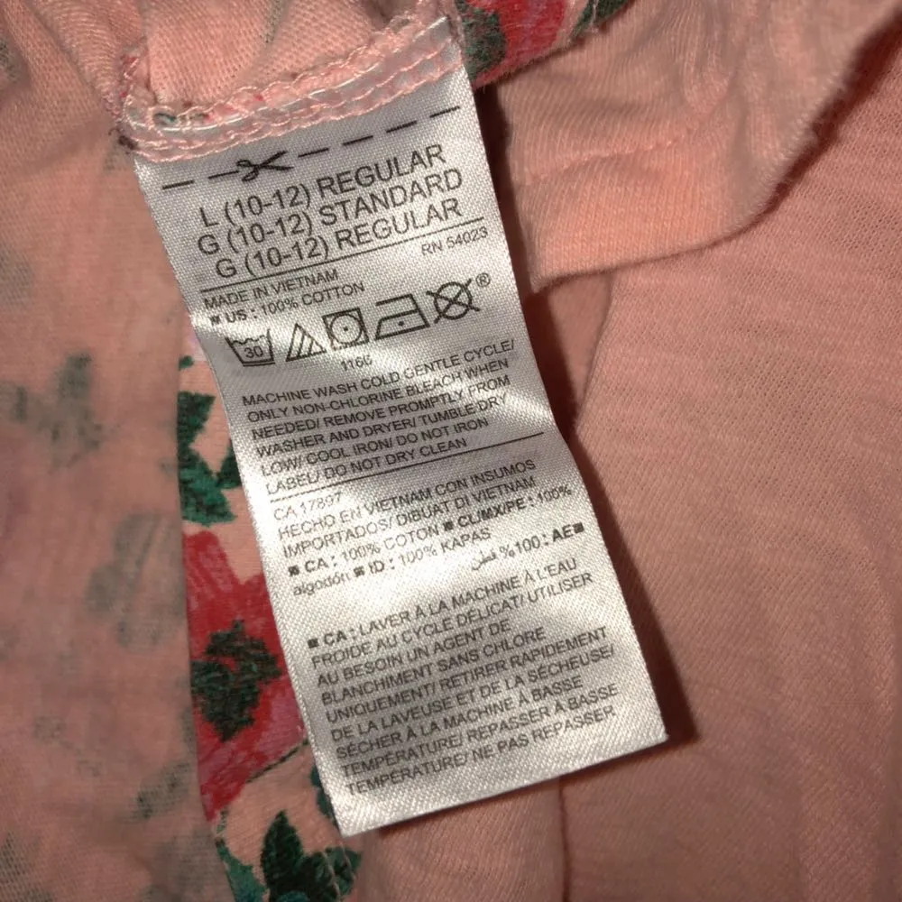 Pre Owned  Off Shoulder Ruffle Floral Dress L (10-12) - Image 6