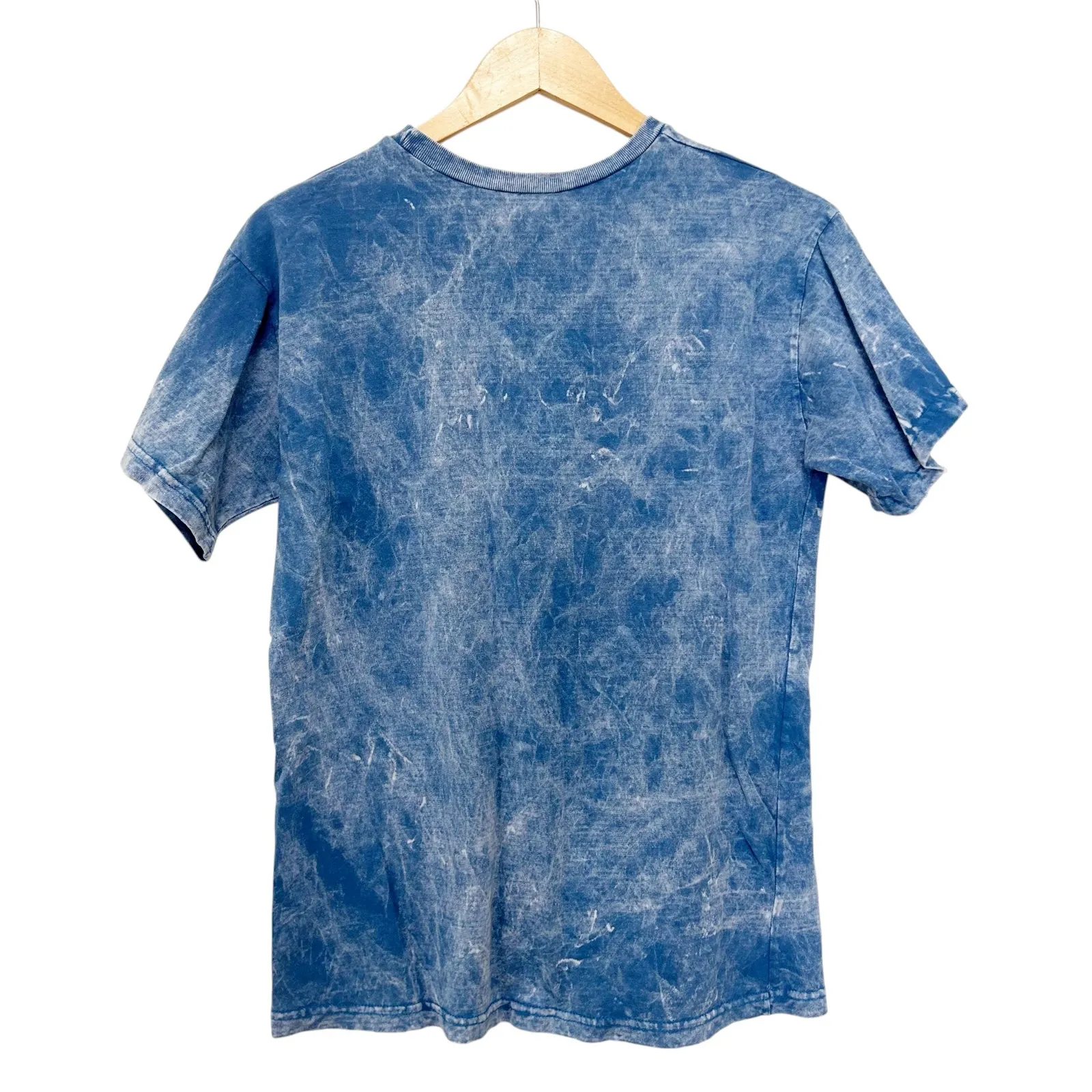 Johnny Cash American Flag T Shirt Sz XL Blue - Image 3