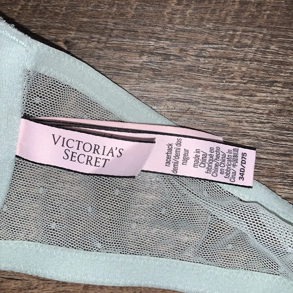 Victoria’s Secret Racerback Bra Blue 34D - Image 4
