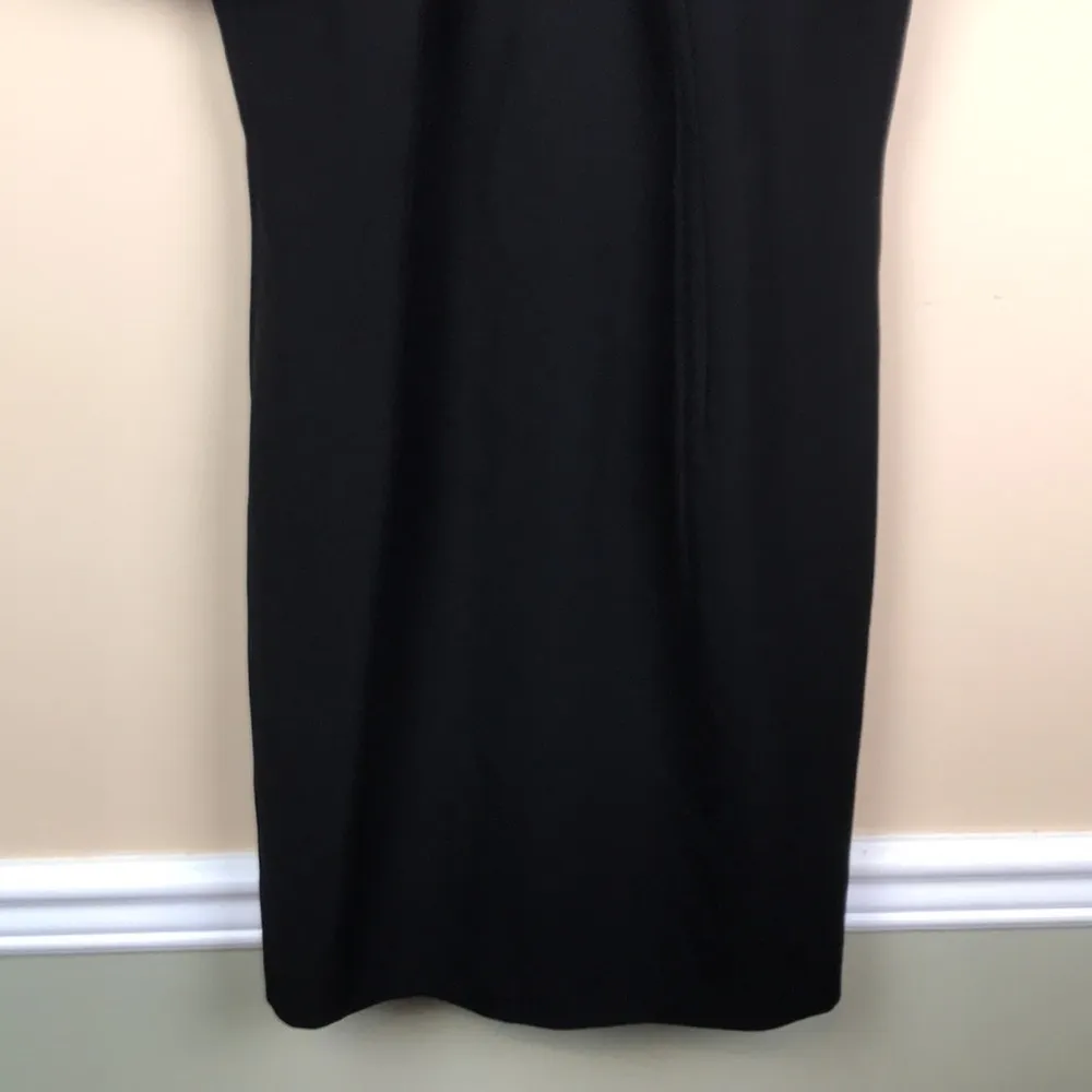 Women’s Black Ruffle Off the Shoulder Sleeve Tank Mini Dress - Image 3