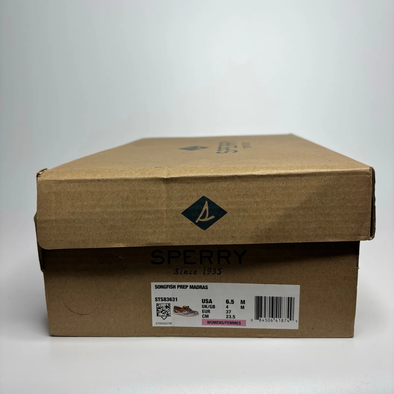 Sperry Women’s Songfish Prep Madra Plaid Boat Shoes - Image 11