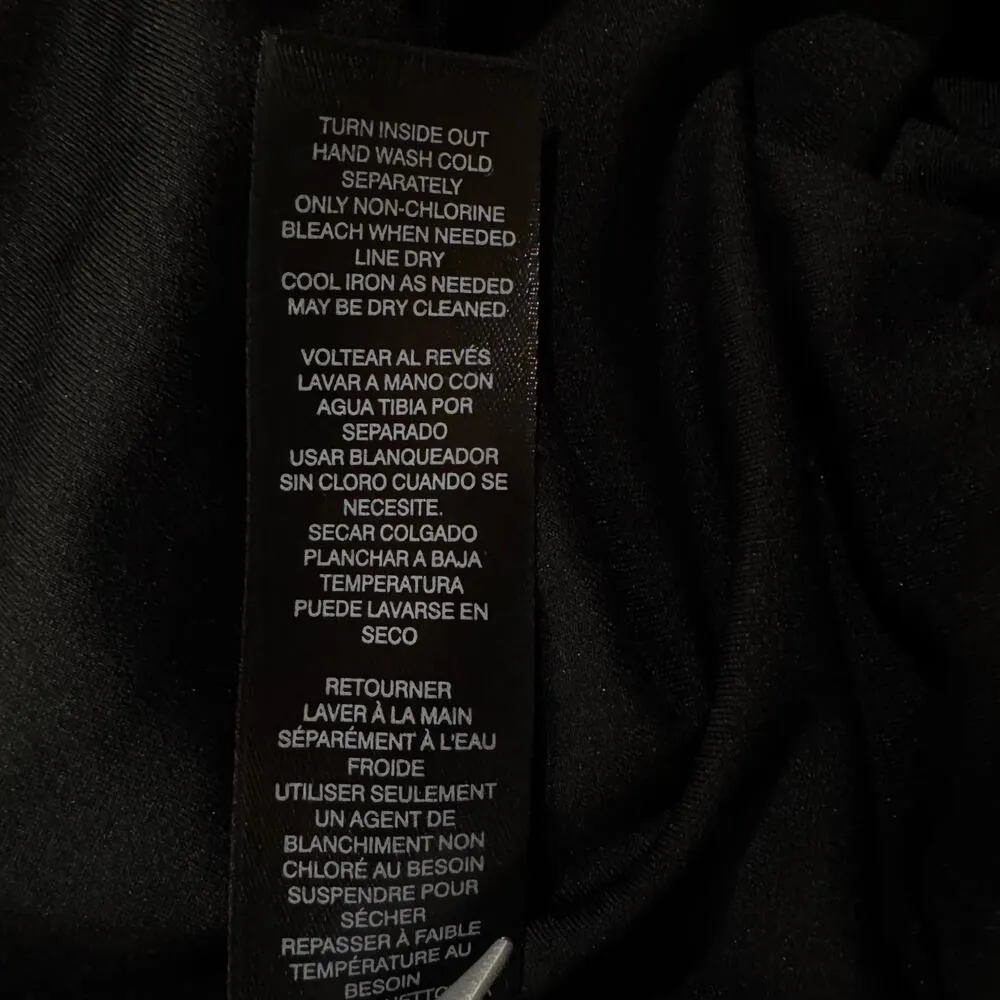 WHBM Small A-Line Mini Dress Sleeveless Stretch Embellished Boat Neck Lined - Image 9