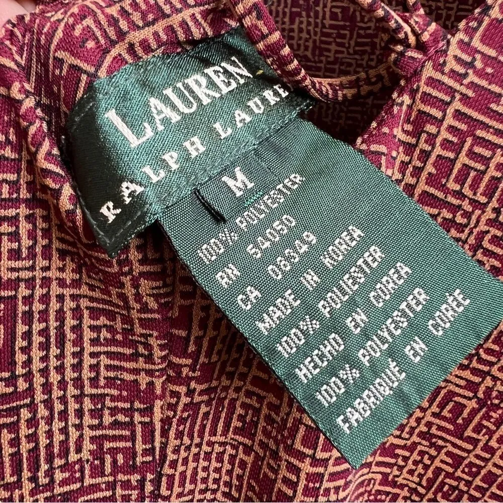 Lauren Ralph Lauren dress lace up back Size Medium - Image 5