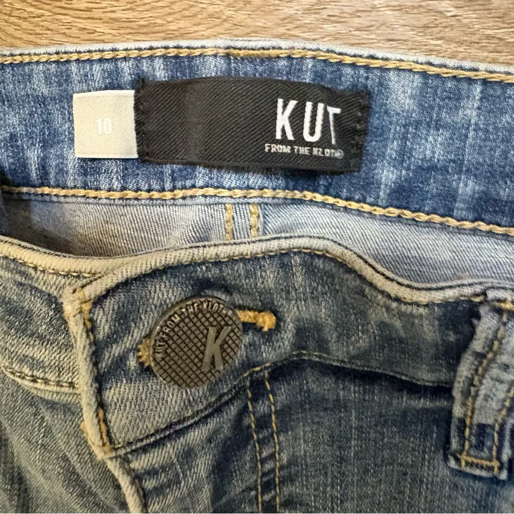Kut From The Kloth Jeans Sz 10 High Rise Connie Fab Ab Ankle Skinny Boot ready! - Image 3