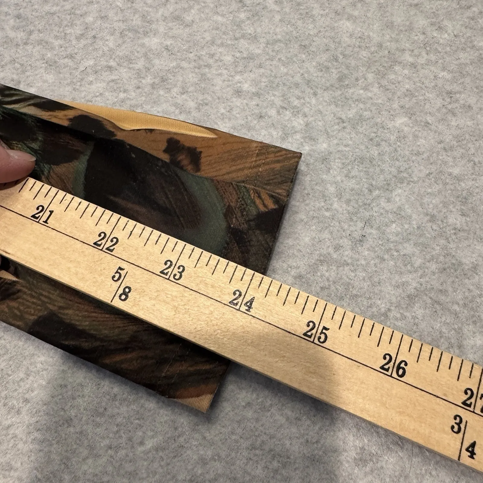 Vintage Pyramind Collection Mob‎ Wife Top Medium Brown Animal Print Rhinestone - Image 12