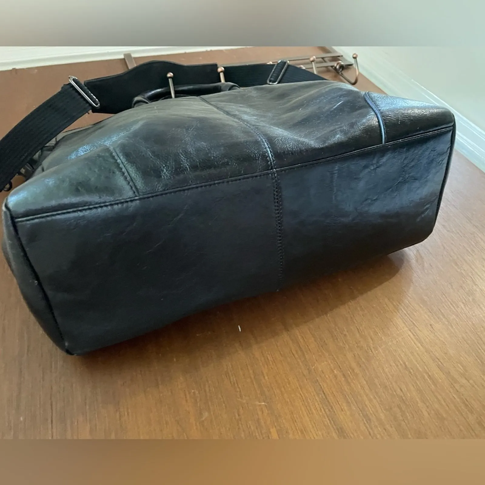 Y2K Samsonite weekend laptop bag Black - Image 4