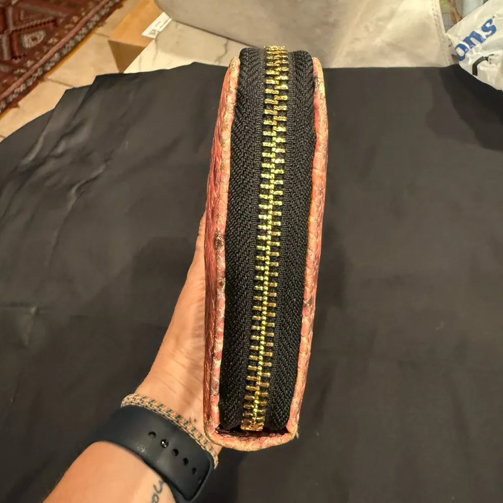 Tory Burch  LUXURY MULTI-COLOR PYTHON
PRINT WALLET - Image 6