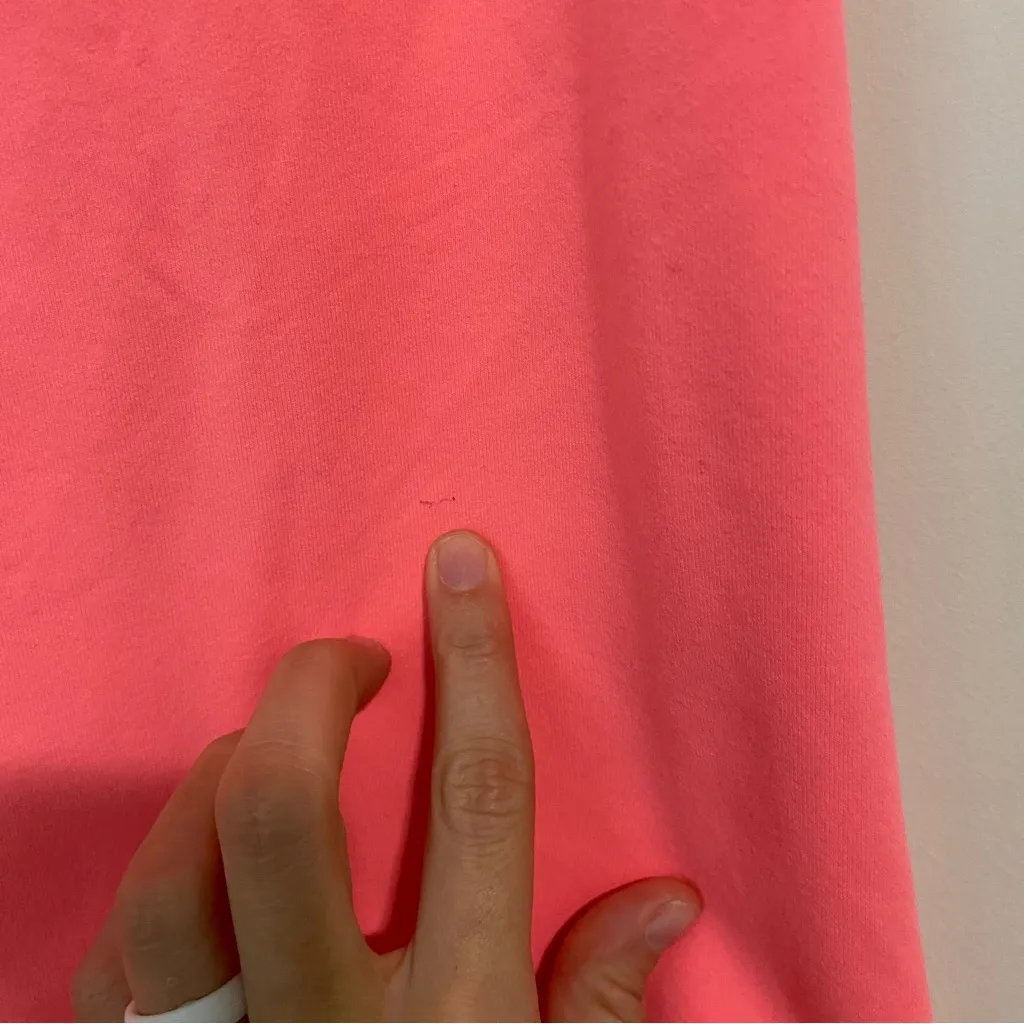 Lululemon Neon Pink Power Y Tank size 4 - Image 4