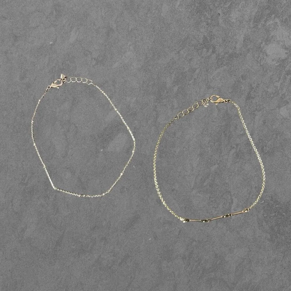 Bundle of Gold Toned Jewelry Earrings & Anklets Target Brands - Image 5