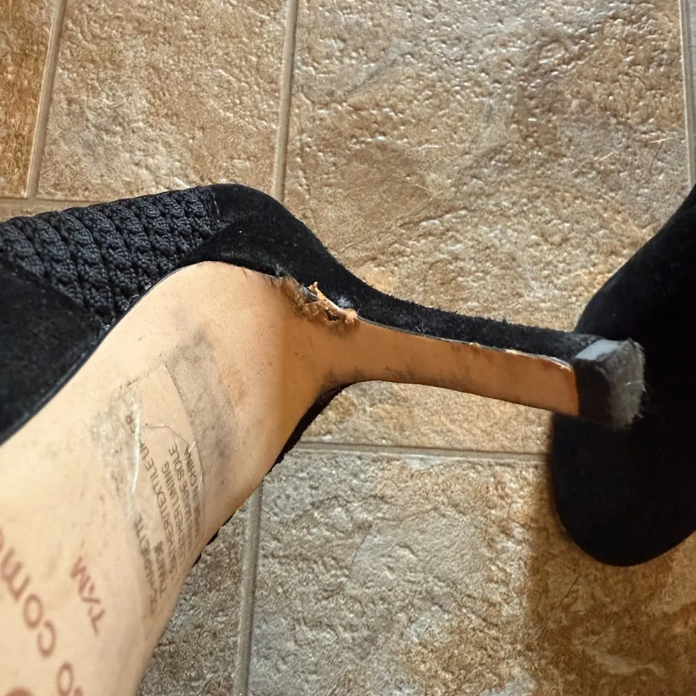 Corso Como | Black Heeled stretchy boots - Image 3