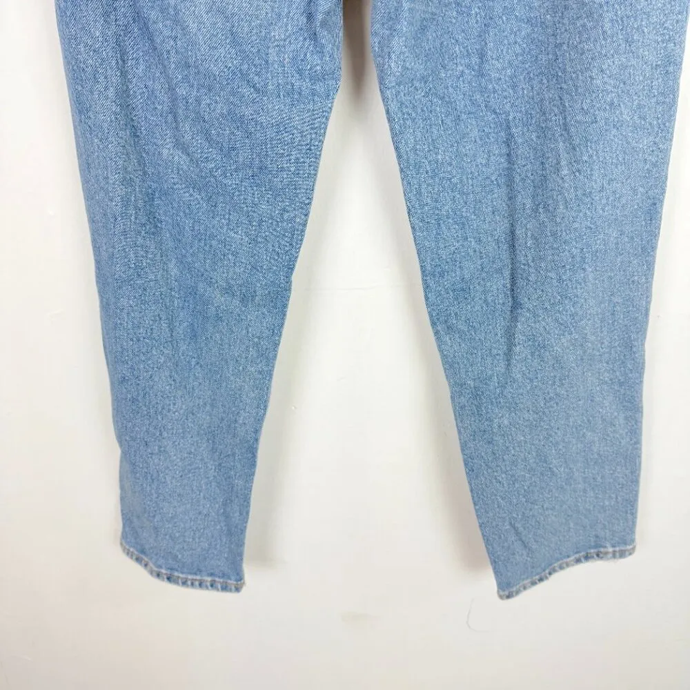 Distressed Stretch Mom Jean Ripped Destroyed Size 4 SHORT EUC - Image 8
