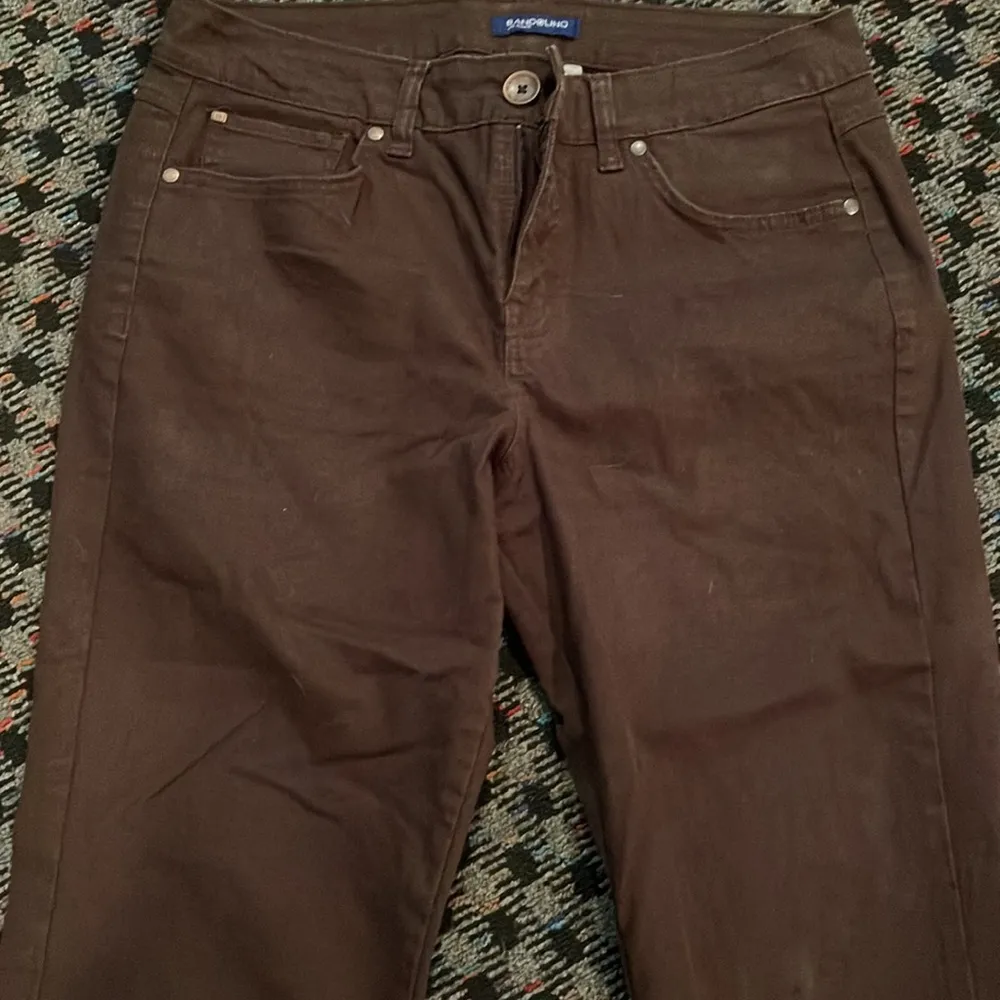 Brown jeans 3/4 length - Image 3