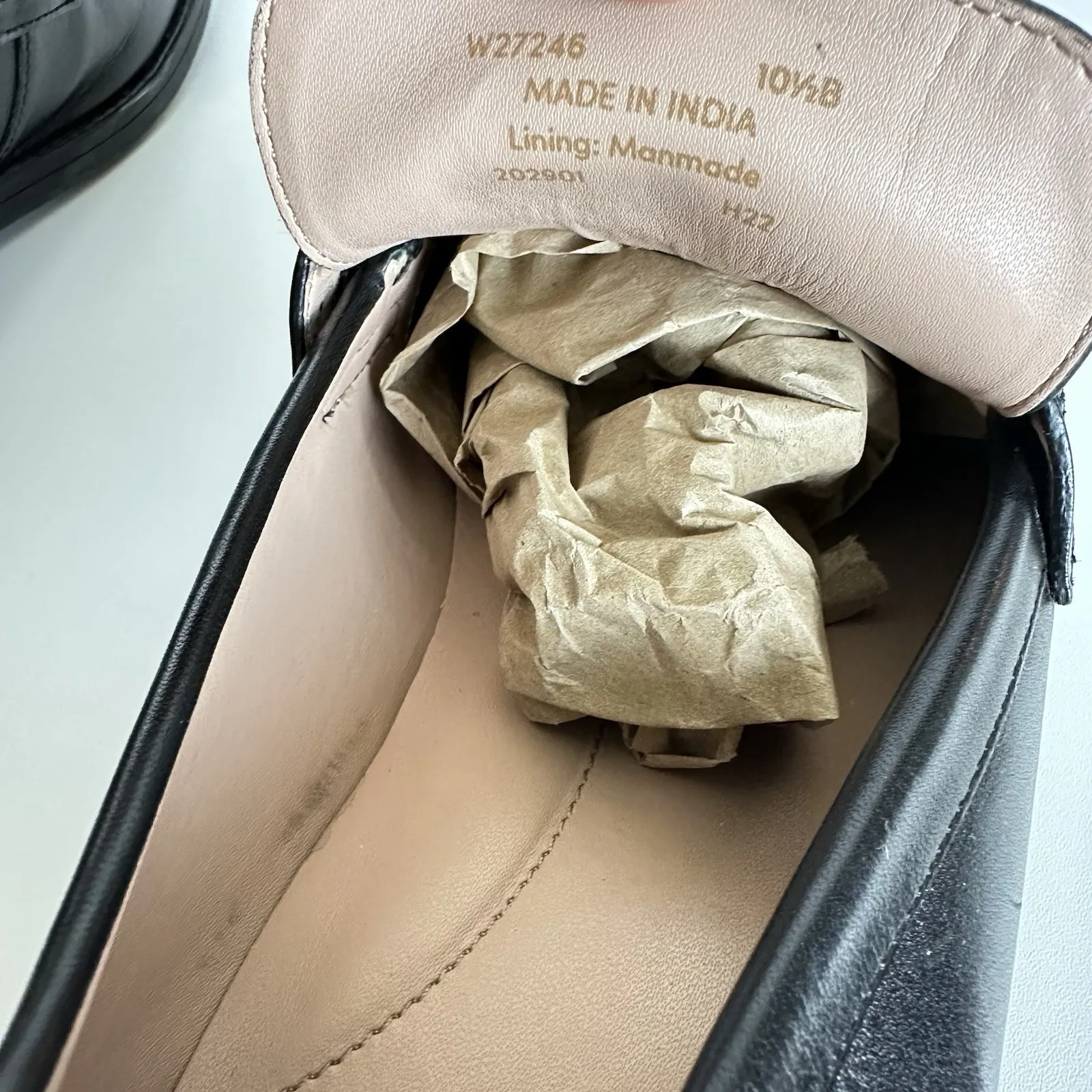 Cole Haan Stassi Chain Slip On Loafers Womens Sz 10.5B Black Flats Casual W27246 - Image 9