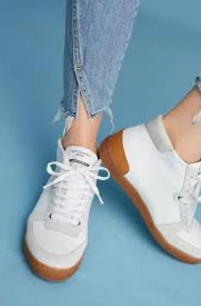 Matt Bernson sport Ace sneakers leather hightop neutral women’s size 8.5 White - Image 1