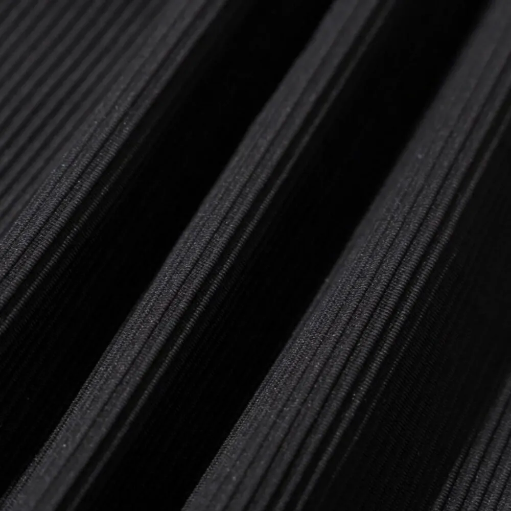 BERLOOK Black Cutout Ribbed Plus Size Bikini Top AND Ribbed Plus Size BOTTOM 17 - Image 13