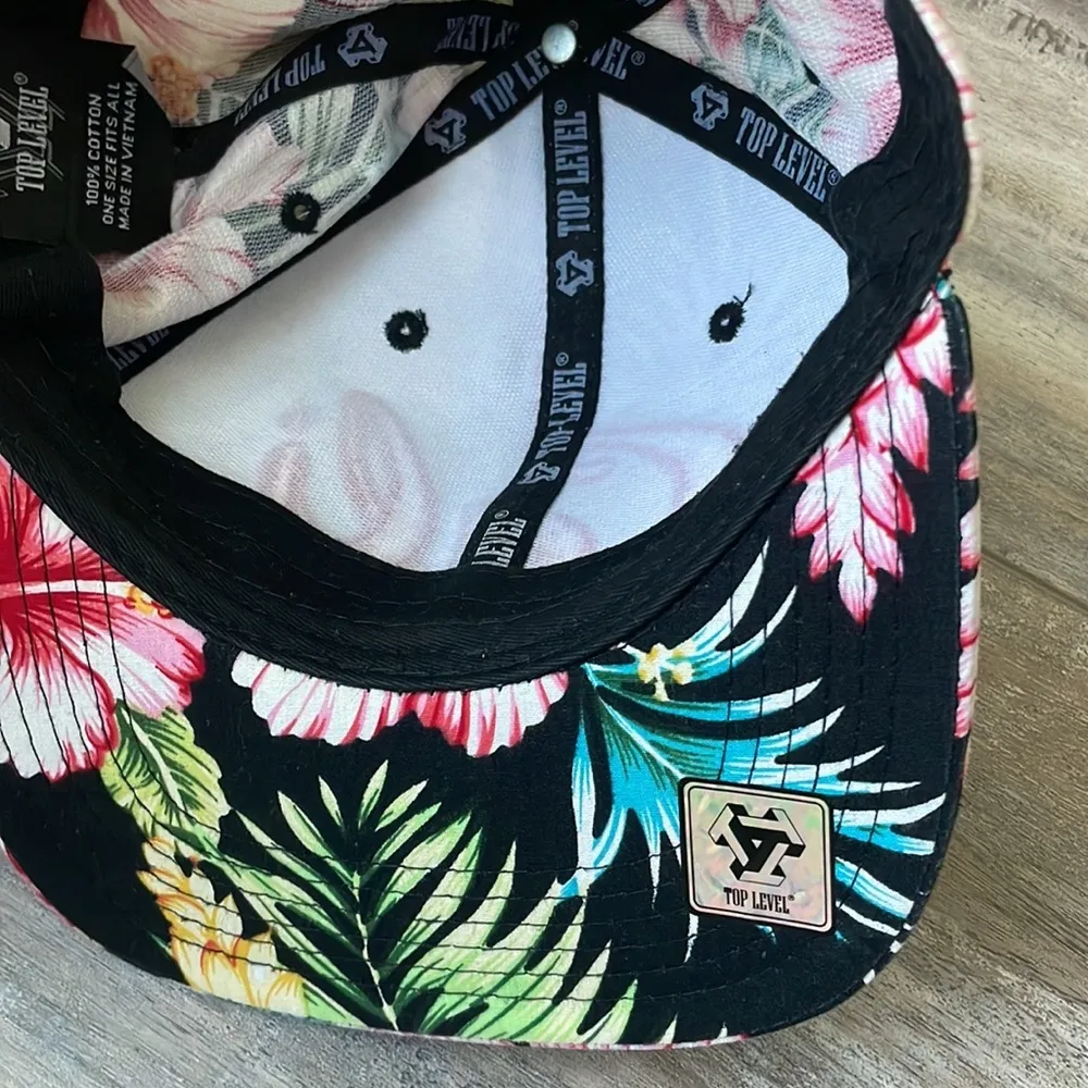 Floral Cali SnapBack Cap - Image 3