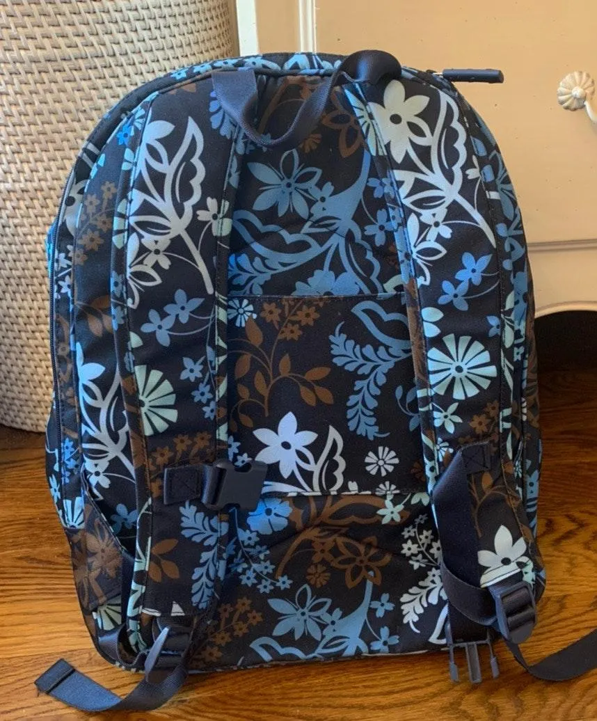Vera Bradley Java Floral Grande Laptop Backpack - Image 4