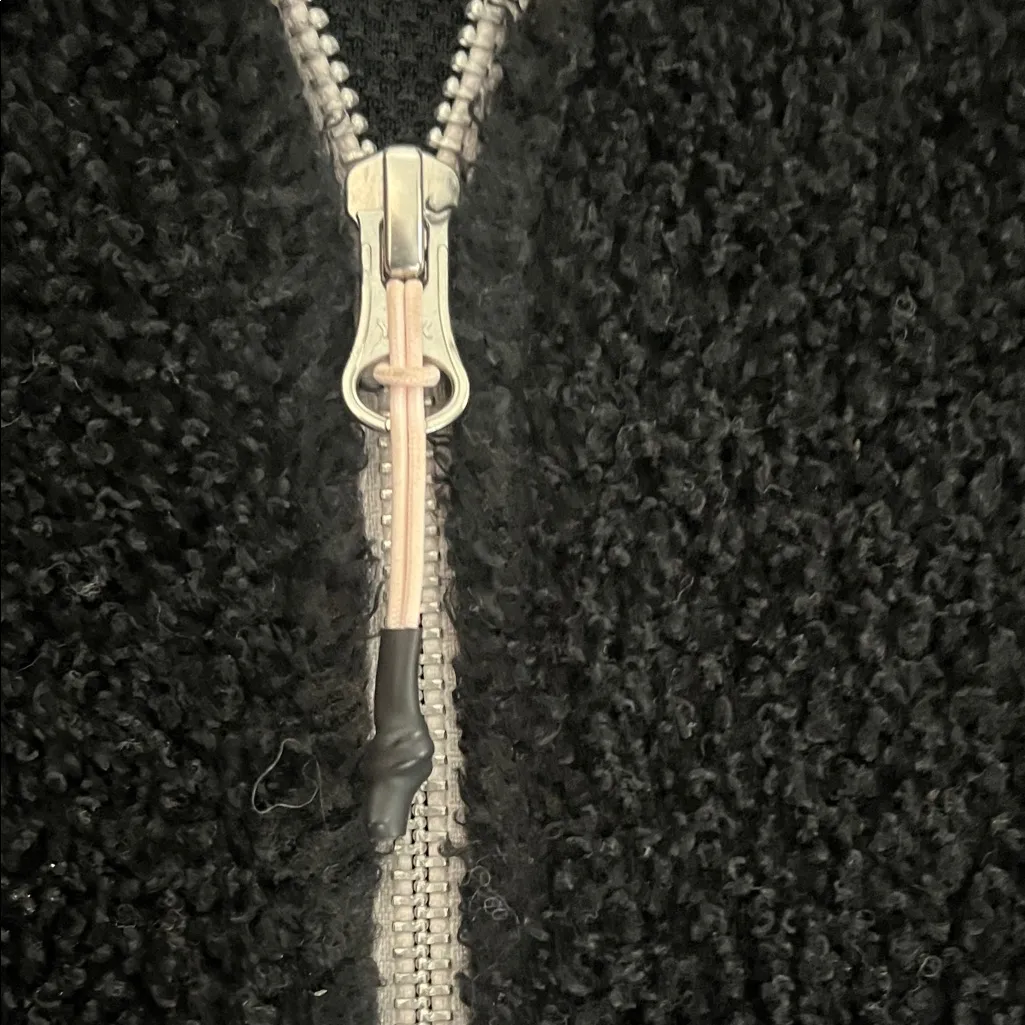 Nike Women's Black Teddy Jacket - Image 5