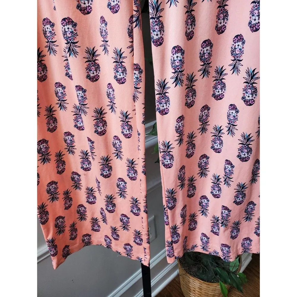 Secret Treasures Women Pink Polyester Comfort Waist Pull On Trouser Pant Size M - Image 4