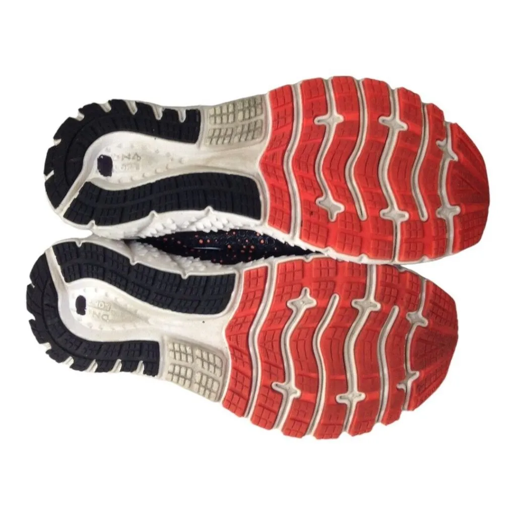 Brooks Sneaker Womens 5.5 Glycerin Black Purple Running Shoes Lace Up Low‎ Top - Image 9