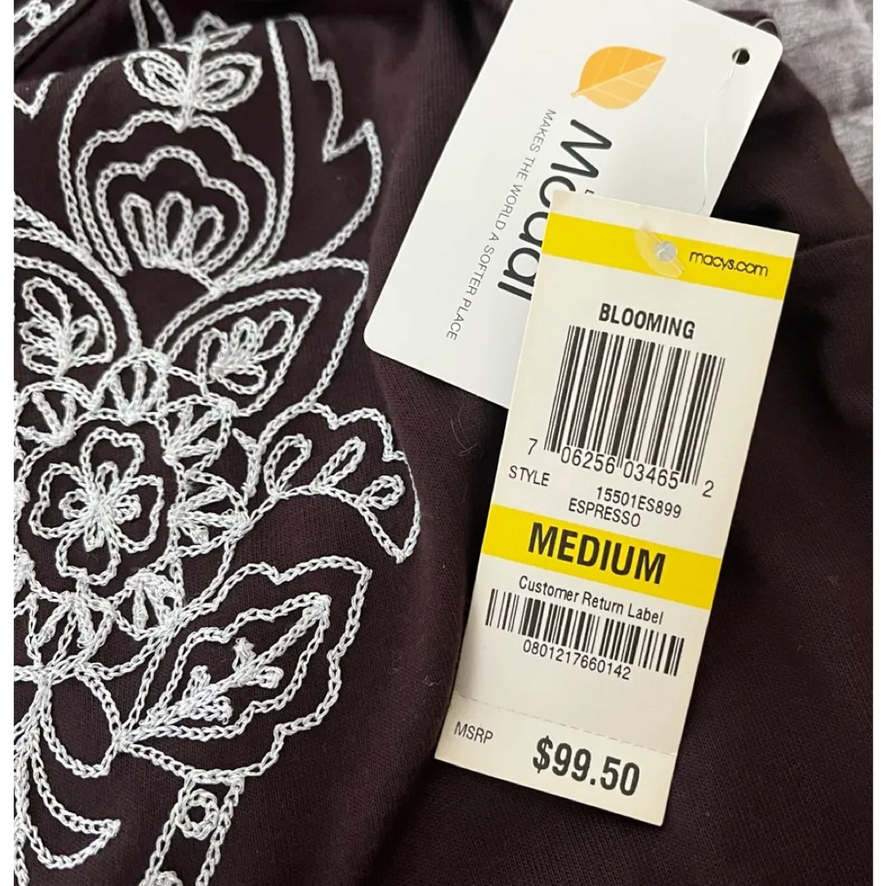 NWT, International Concepts Embroidered Sleeveless High Neck Dress, Sz M - Image 14