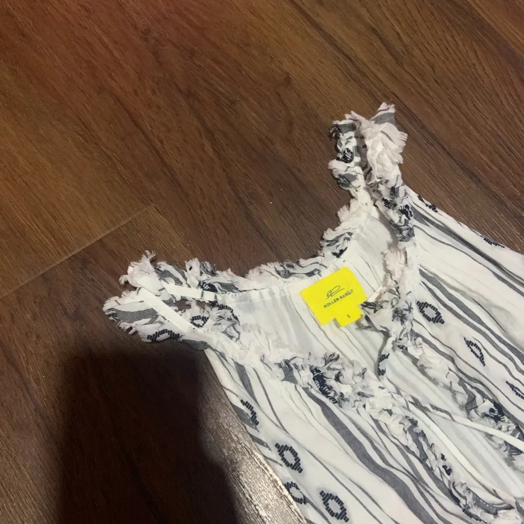 ROBERTA ROLLER RABBIT Women's Black Odelle Dress $225 like new casual party S - Image 8