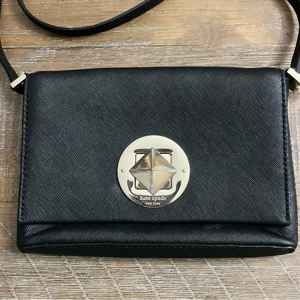 KATE SPADE Newbury Lane Sally Crossbody Black - Image 2