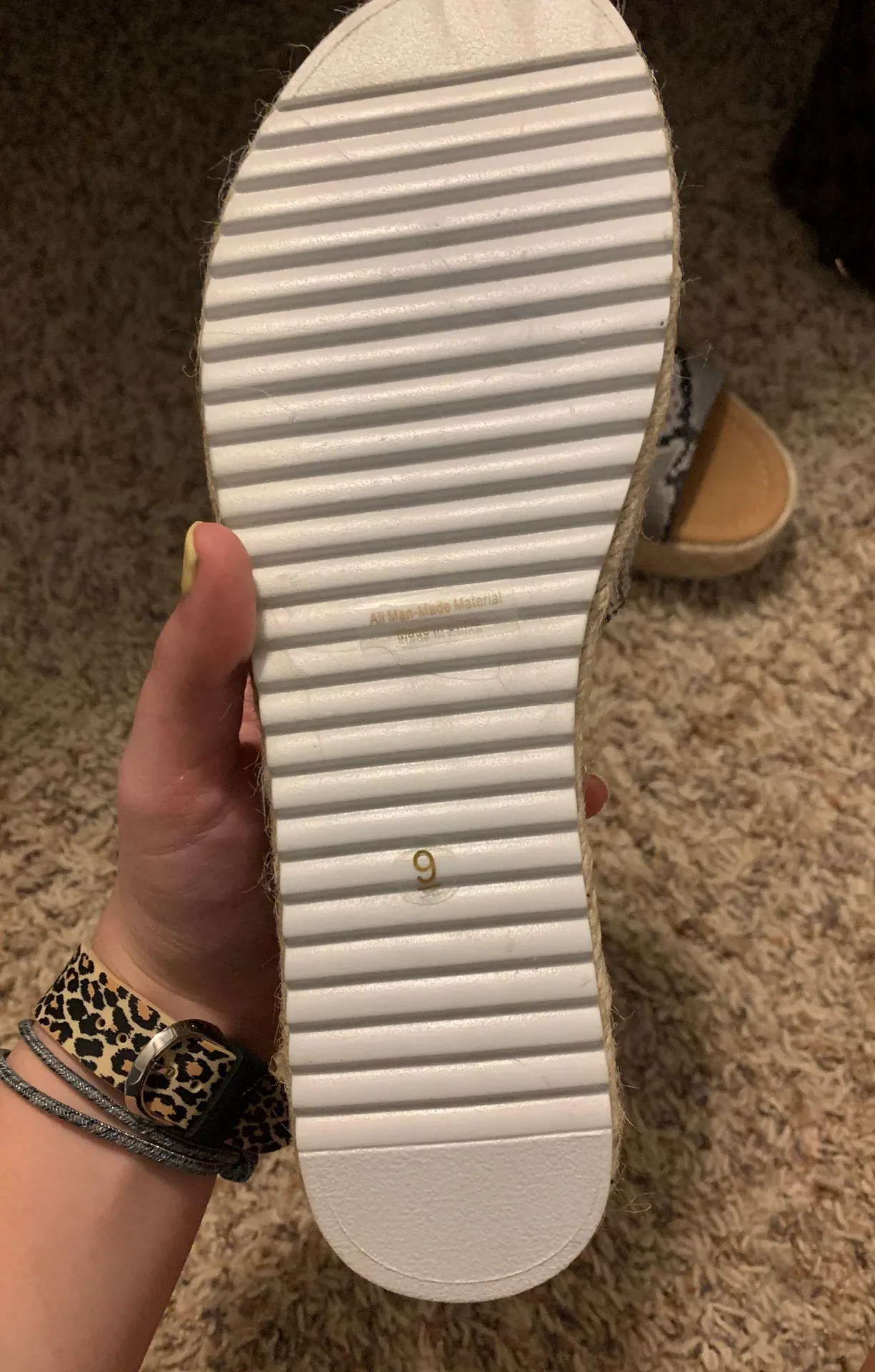 Platform Sandals Multiple Size 9 - Image 3