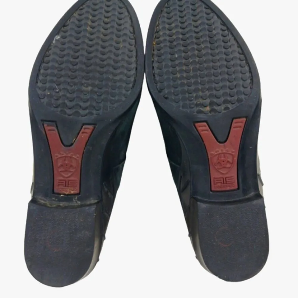 Ariat suede mules GUC size 6.5M      FS2172 - Image 6