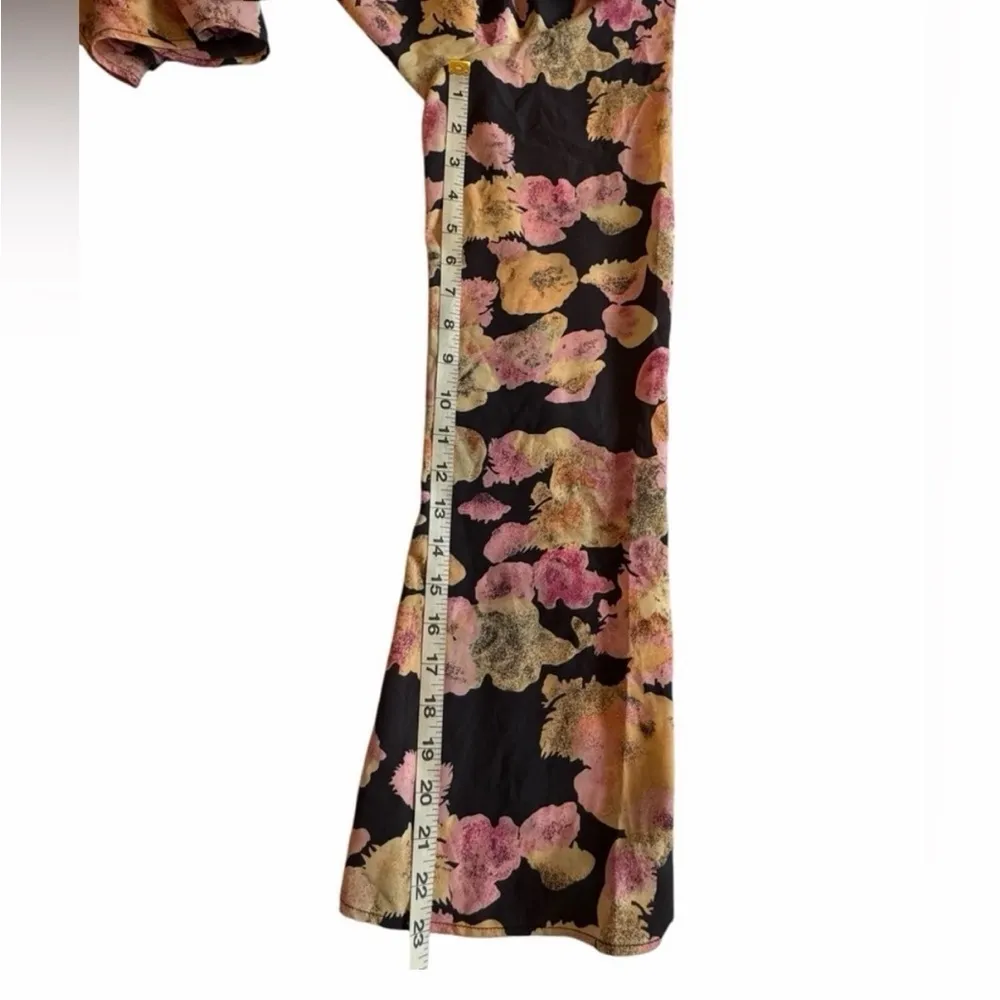 For Love and Lemons Floral Bell Sleeve Day Tripper Multicolor Dress Size M - Image 12