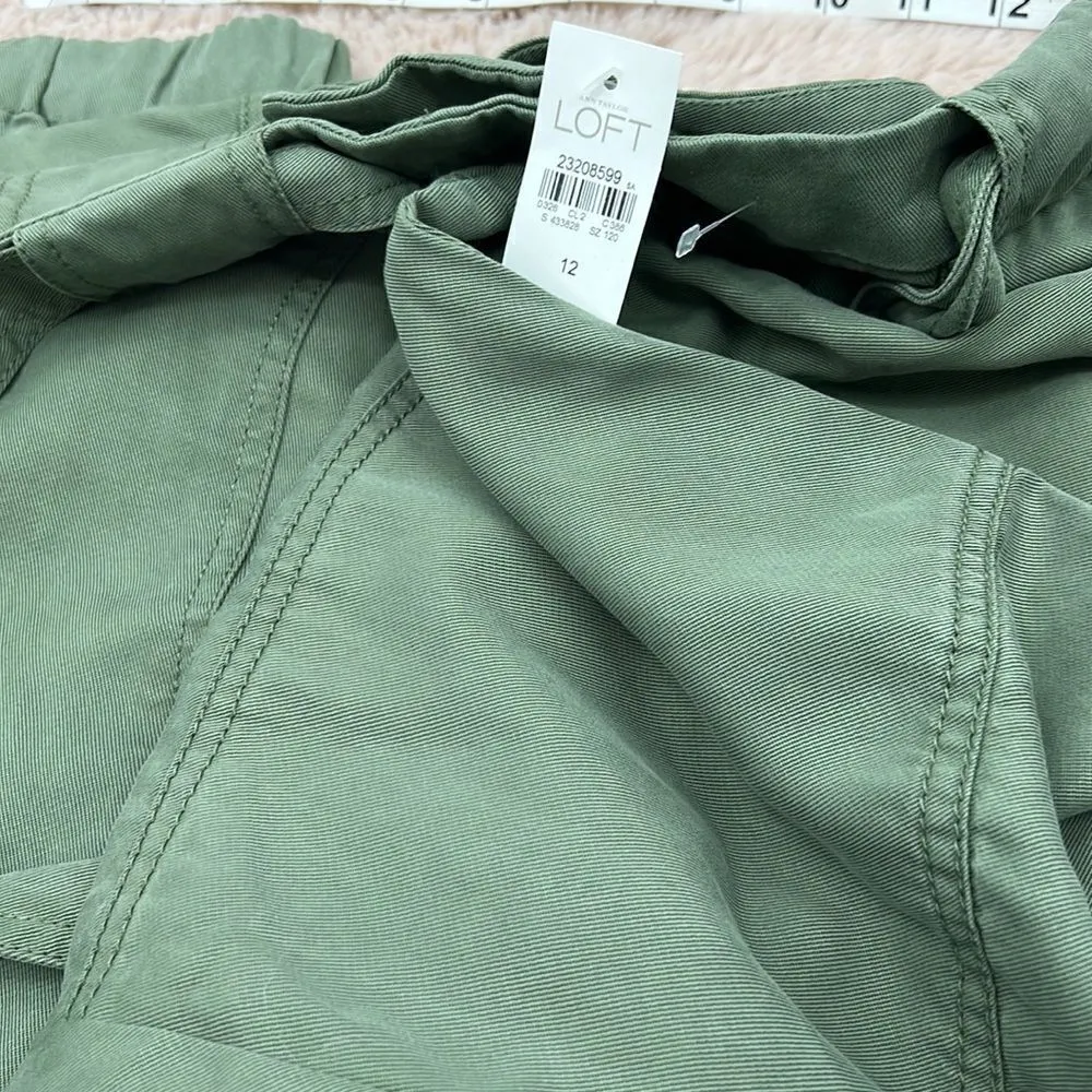 Ann Taylor Loft size 12 olive pant 100% lyocell - Image 8