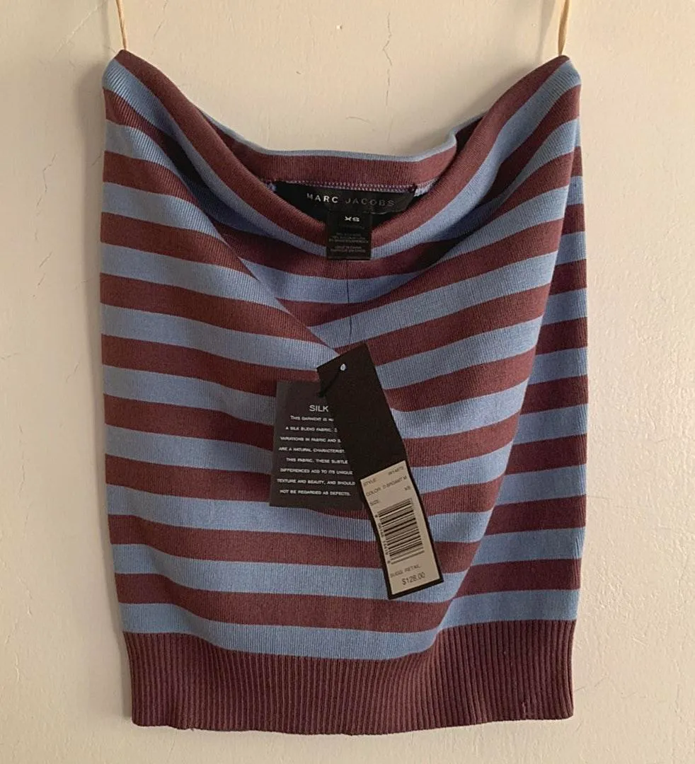 New  Silk Blend Strapless Tube Top - Image 4