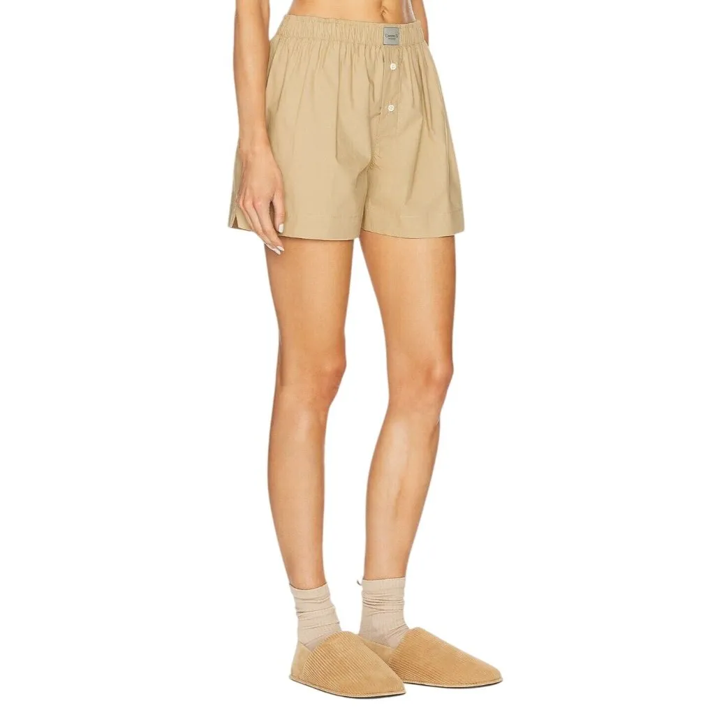 Comme Si La Boxer Classica Short in Khaki Medium New Womens Boxers AS - Image 2
