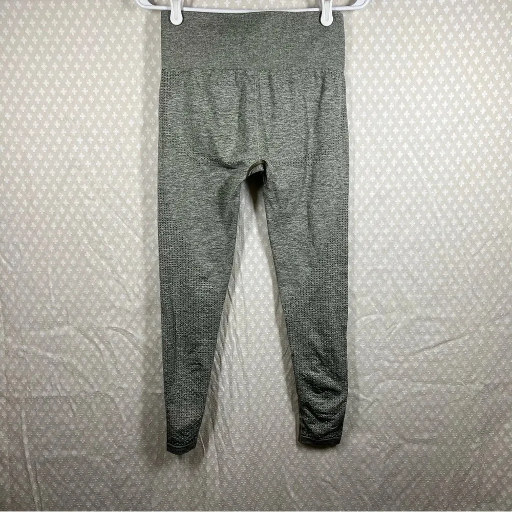 Gymshark Green Grey Space Dye High Rise Vital Seamless Leggings‎ - Image 3