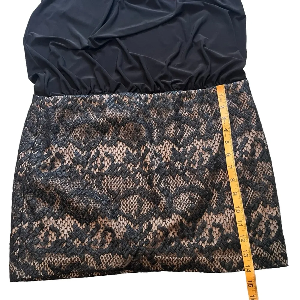 Aiden Mattox Black Blouson Sleeveless Cocktail Mini Dress, Sz 10 - Image 13