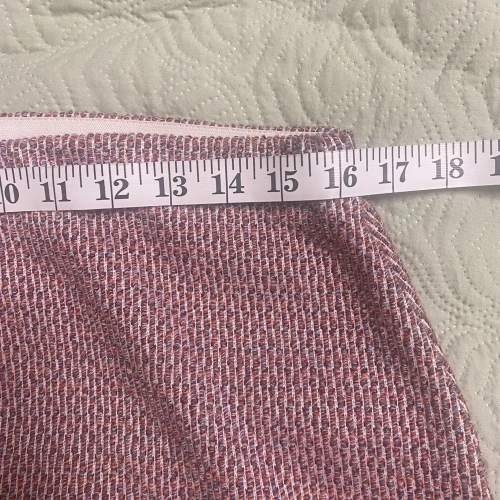 Zara Trafaluc Tweed Fringe Mini Skirt Small - Image 6