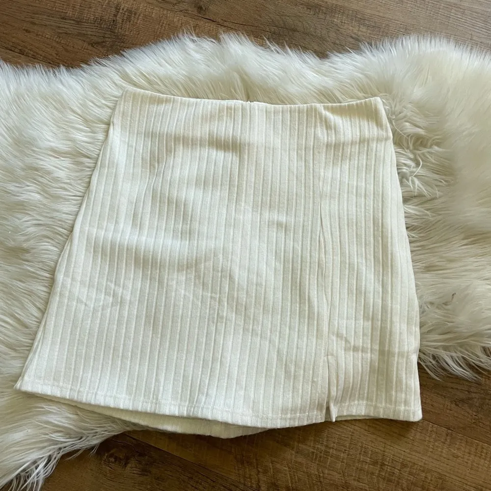 PRINCESS POLLY Human Movement White Mini Skirt - Image 3