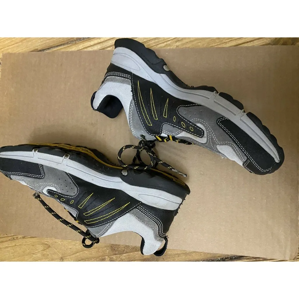 Timberland Womens Sz 6 Gray Black Low Top Outdoor Trail Hiking Walking Sneakers - Image 3