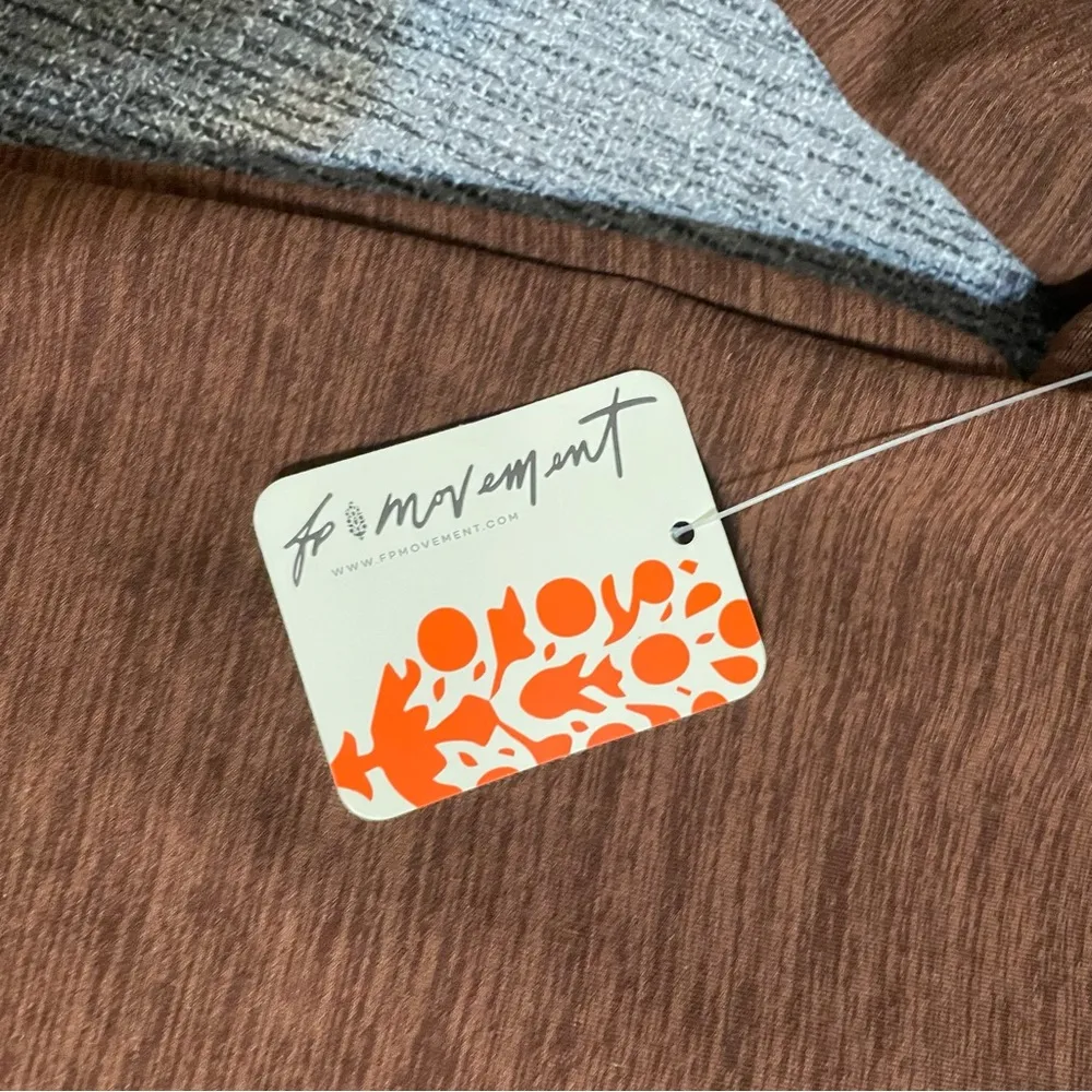 Free People Movement Relieve Crossback Jumpsuit Brown Size L - Image 10