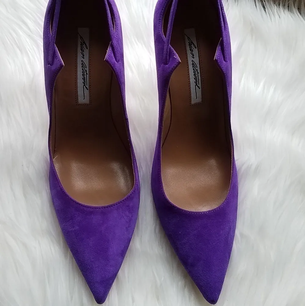Brian Atwood Veruska pointy toe pumps - Image 3