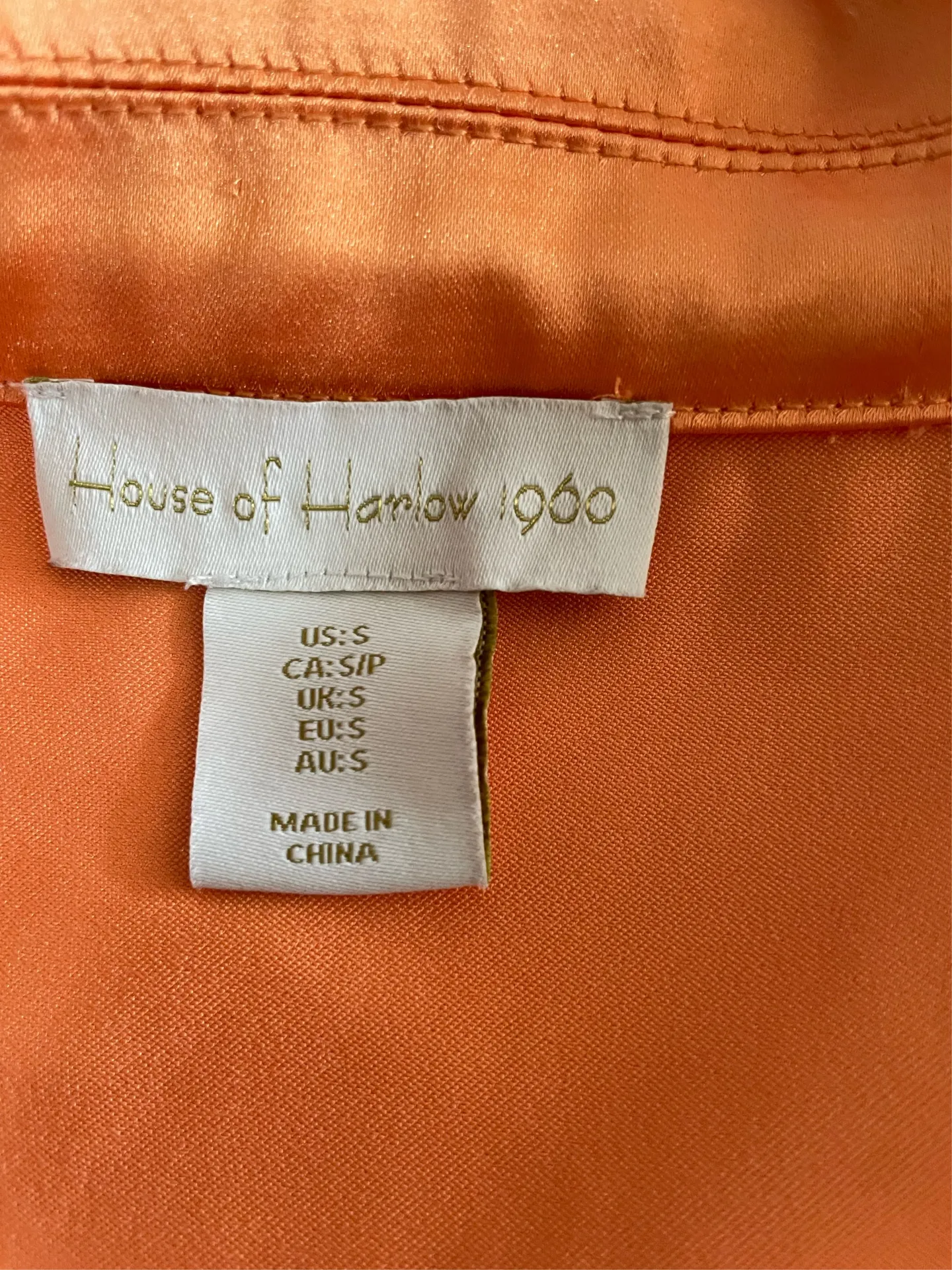 House of Harlow 1960 Size Small Long Sleeve Blouse - Image 9