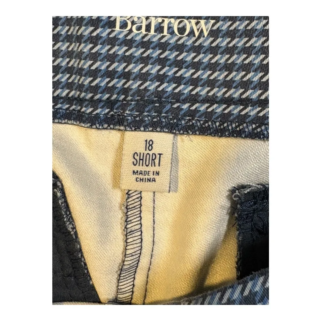 Croft & Barrow Houndstooth Effortless Stretch Pull On Pants Women Size‎ 18 Short - Image 10